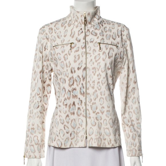 ST. JOHN SPORT Leopard Print Jacket   |   Size P - Picture 2 of 10